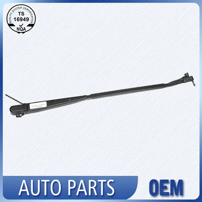 Complete wiper assembly on test glass